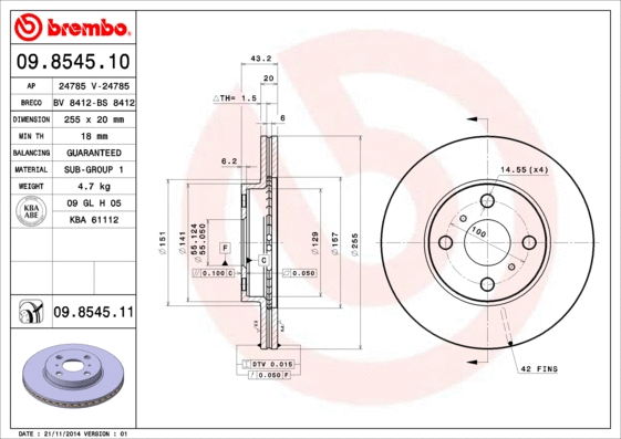 Brake Disc (24785)