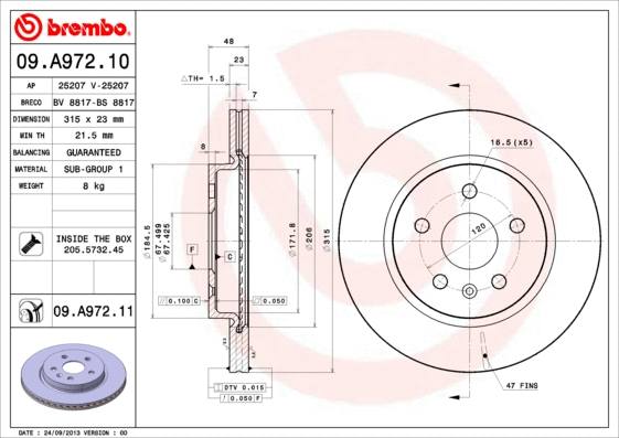 Brake Disc (25207)