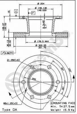 Brake Disc (44011)