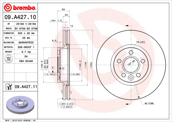 Brake Disc (25159)