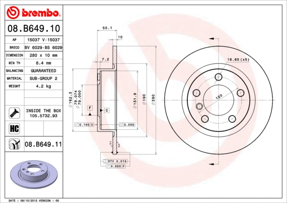 Brake Disc (15037)