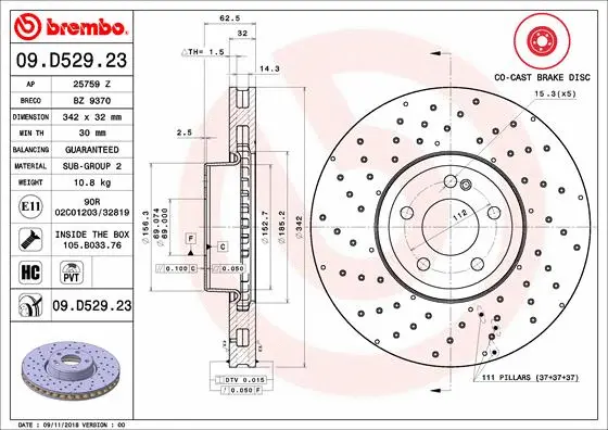 Brake Disc (25759 Z)