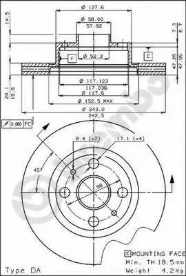 Brake Disc (24173)