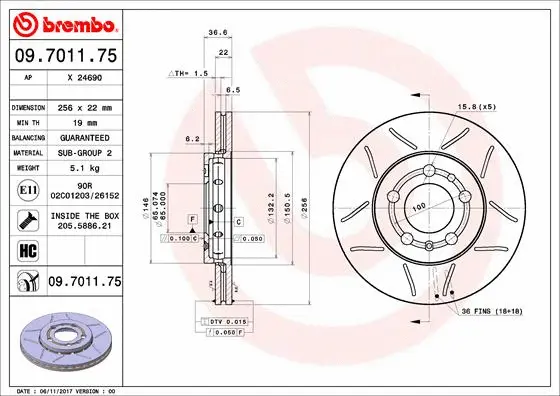 Brake Disc (X 24690)