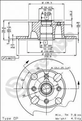 Brake Disc (14034)