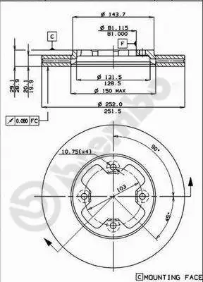 Brake Disc (24184)