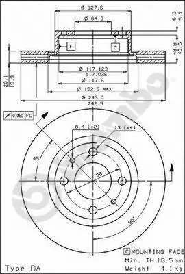 Brake Disc (24174)