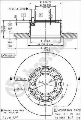 Brake Disc (14643)