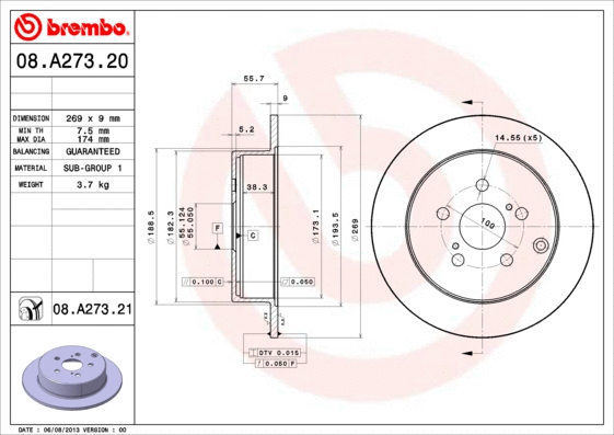 Brake Disc (15047)