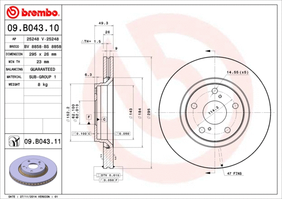 Brake Disc (25248)