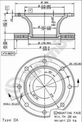 Brake Disc (44042)