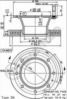Brake Disc (44048)