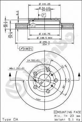 Brake Disc (24558)