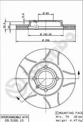 Brake Disc (X 24217)