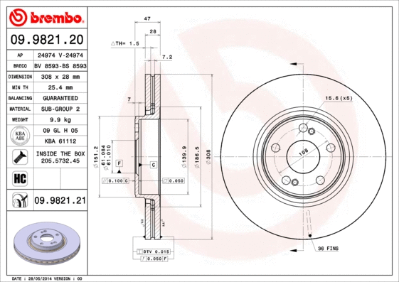 Brake Disc (24974)