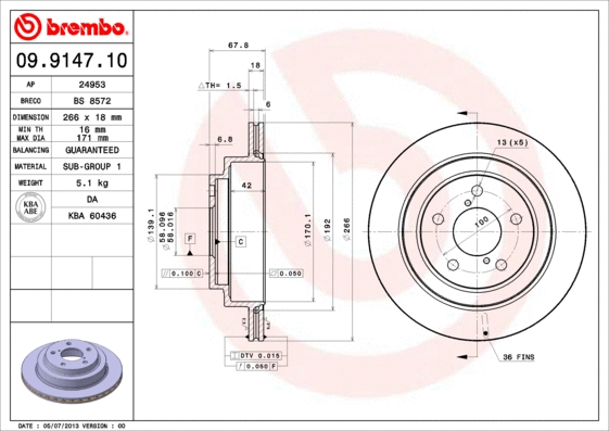 Brake Disc (24953)