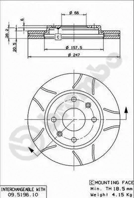 Brake Disc (X 24249)