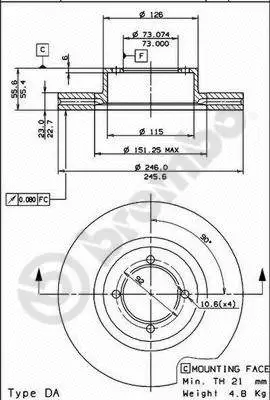 Brake Disc (24447)