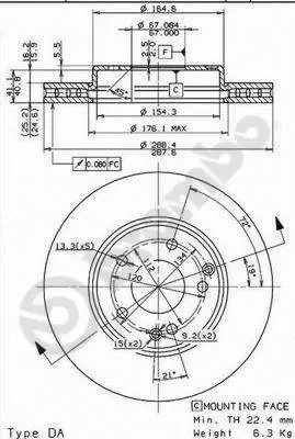 Brake Disc (24903)