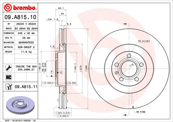 Brake Disc (25234)