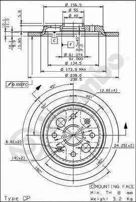 Brake Disc (14608)