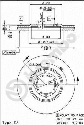 Brake Disc (24419)