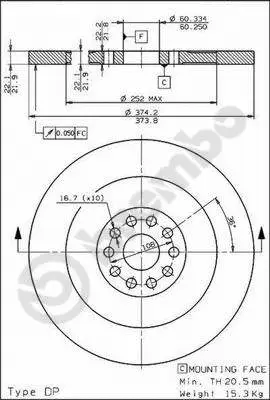 Brake Disc (44001)