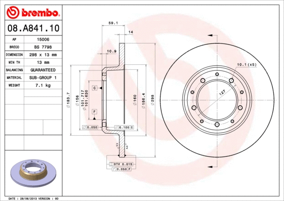 Brake Disc (15006)