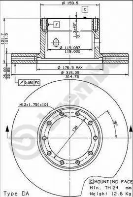 Brake Disc (44013)