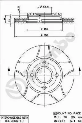 Brake Disc (X 24760)