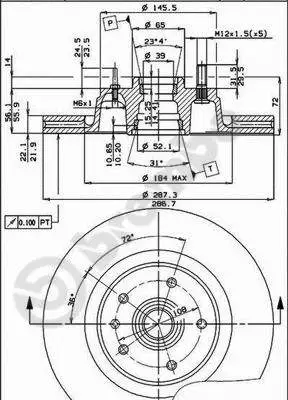 Brake Disc (29007)