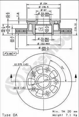 Brake Disc (24679)