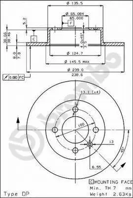 Brake Disc (10009)