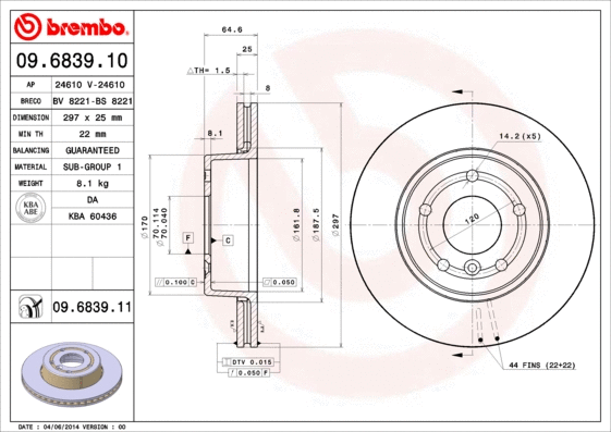 Brake Disc (24610)