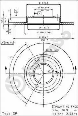 Brake Disc (14099)
