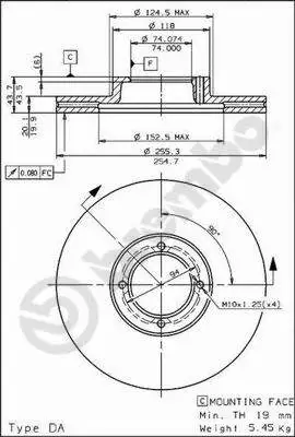 Brake Disc (24421)