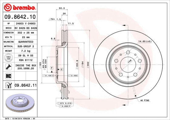 Brake Disc (24803)