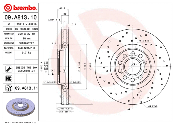 Brake Disc (25219)