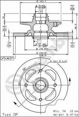 Brake Disc (10154)