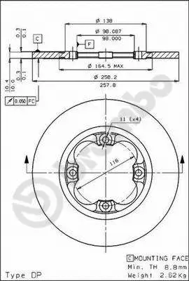 Brake Disc (14033)