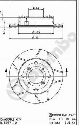 Brake Disc (X 24505)