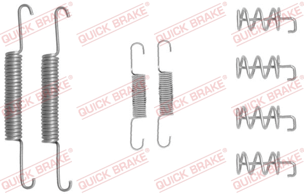 Accessory Kit, parking brake shoes (105-0832)