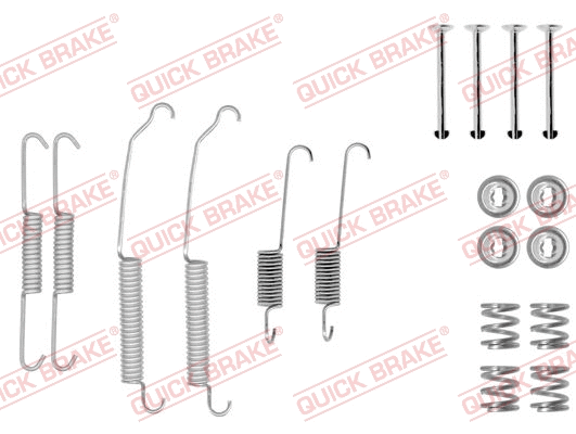 Accessory Kit, brake shoes (105-0618)