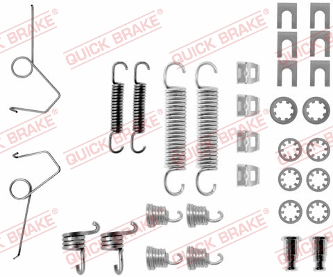 Accessory Kit, brake shoes (105-0686)