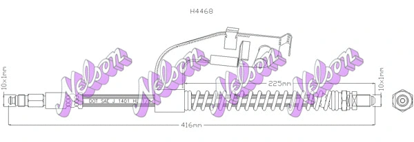 Brake Hose (H4468)