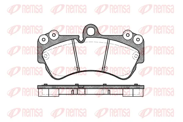Brake Pad Set, disc brake (0994 00)