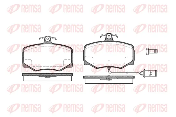 Brake Pad Set, disc brake (0246 02)