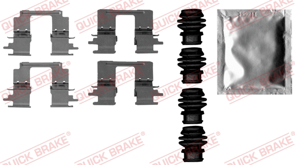 Accessory Kit, disc brake pad (109-1896)