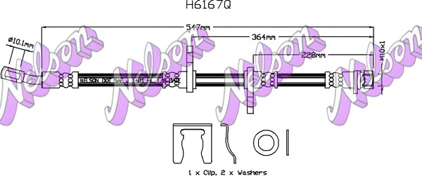 Brake Hose (H6167Q)