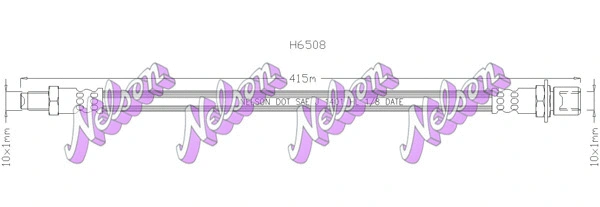 Brake Hose (H6508)